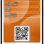 A Wallet screen showing a custom pass with editable fields.