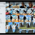 The Photos app is open and the Library tab is selected in the sidebar.