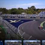 Screen showing Formula 1