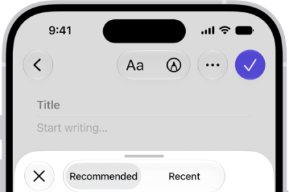 A screen in the Journal app showing photos highlighted as journaling suggestions.