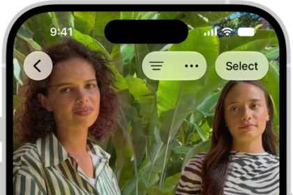 The Photos app showing a collection of photos taken on a particular day.