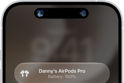 The Hearing Devices screen in Control Center. From top to bottom, it includes the Headphone Level in decibels, Hearing Assistance, Background Sounds, and Live Listen.