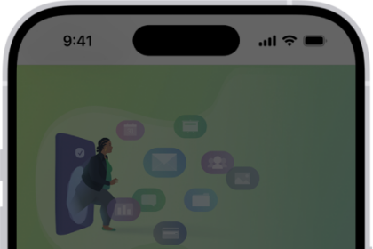 The bottom half of the iPhone screen showing the option to use a passkey to sign in to a website.