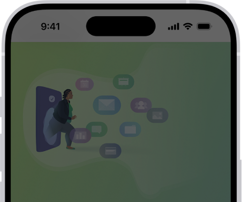 The bottom half of the iPhone screen showing the option to use a passkey to sign in to a website.
