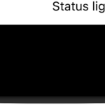 Apple TV 4K with status light shown