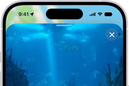 The Maps app showing a guide about underwater locations.