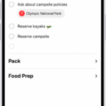 The Reminders app showing a list with one section expanded and the others collapsed.