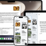 The Siri app on an iPhone, iPad, and Mac.