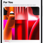 A magazine story from Apple News+. In the tabs across the bottom, News+ is selected.
