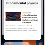 A preview of a website followed by a list of possible actions: Open, Open in New Tab, Open in Tab Group, Download Linked File, and Add to Reading List.