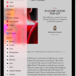 Followed channels and topics appear in the News sidebar over an article.