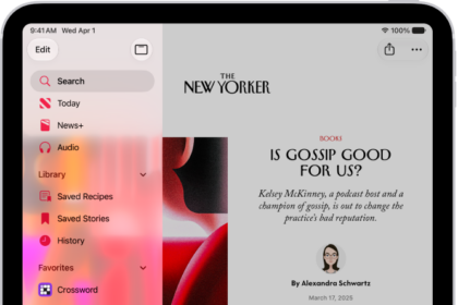 Followed channels and topics appear in the News sidebar over an article.