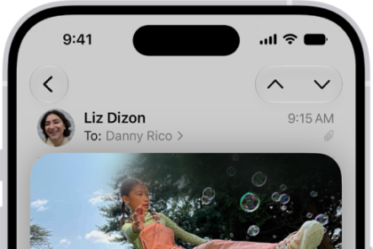 An email attachment is selected with possible actions listed.