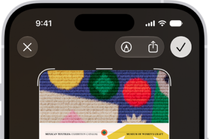 A document from the Preview app open in Visual Intelligence. A button to summarize the document appears at the bottom of the screen.