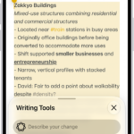 An iPhone showing a story being written in the Notes app. At the bottom of the screen is the Compose with Writing Tools dialog that includes options to refine with ChatGPT, rewrite, choose ChatGPT suggestions, and more.