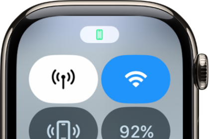 Control Center with the Cellular button at the top left.