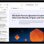 In Safari, the Reading List is open in the sidebar on the left and displays a list of websites saved to the Reading List.