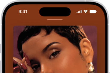 The playback controls for Music, including the Playback Destination button at the bottom of the screen.