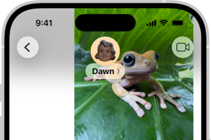 A Messages conversation with an audio message.