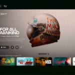 Apple TV screen showing App Switcher
