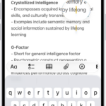 A note showing the insertion point positioned where text will be inserted or edited. The surrounding text is magnified to make it easier to place the insertion point.