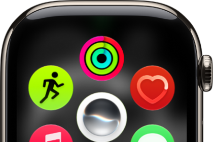 The dynamic app grid shows the apps you use most.