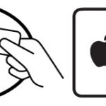 Symbols on contactless readers.