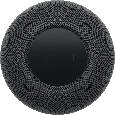 A flashing white light that indicates HomePod isn't responding normally.
